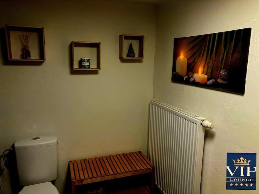 Vip Lounge Appartement Avec Jacuzzi Et Jardin Andenne ภายนอก รูปภาพ